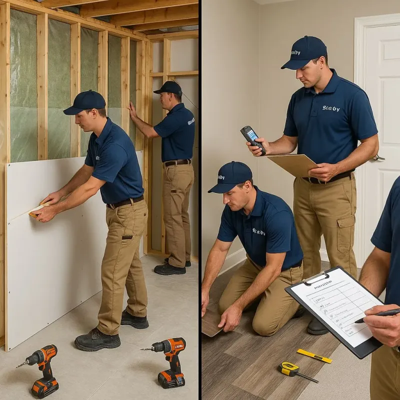 Repairs and Reconstruction process in Prosper, TX